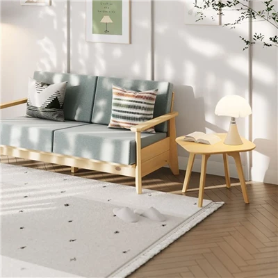 Loveseat sofa i massivt tre