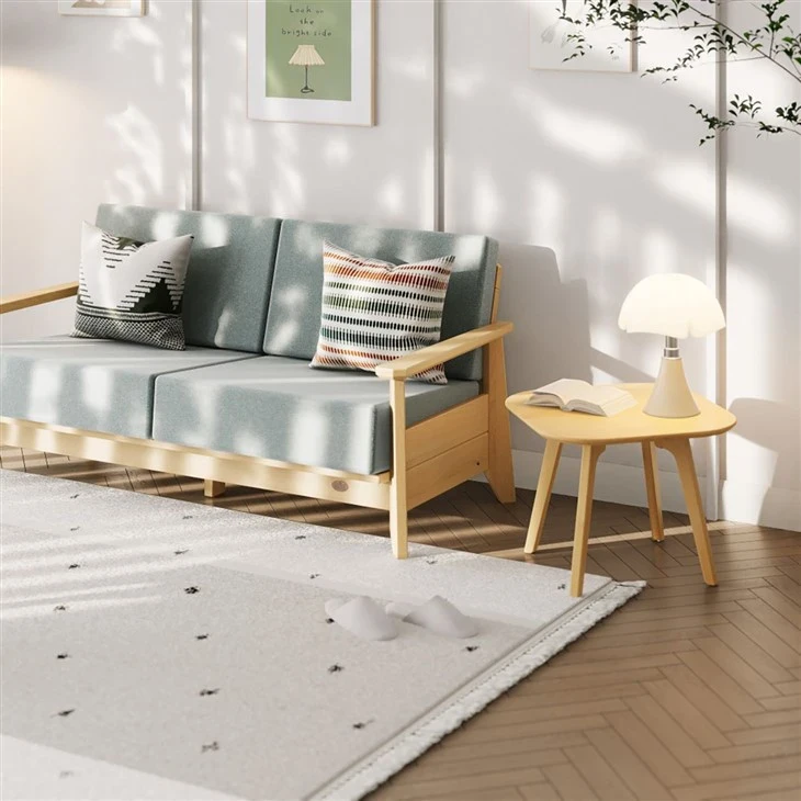 Loveseat sofa i massivt tre